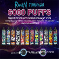 Randm tornado 6000 hojaldres vape desechable